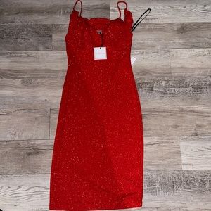 Brand new Red Sequins dress